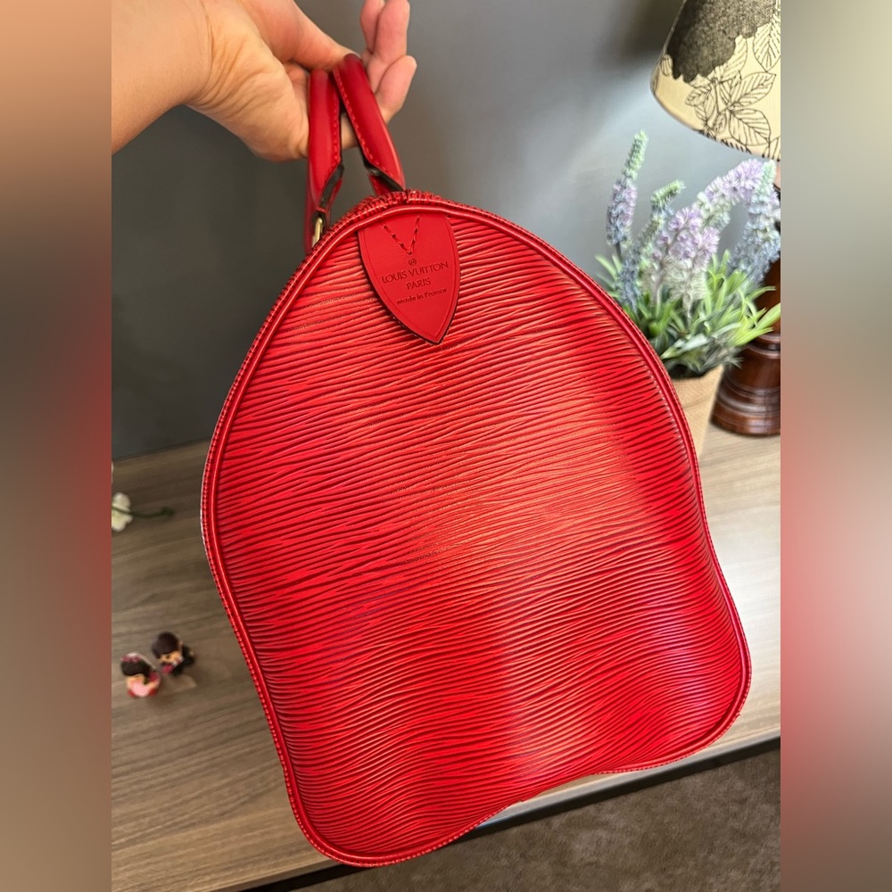 Louis Vuitton Speedy Epi 30 - Red - Picture 16 of 16